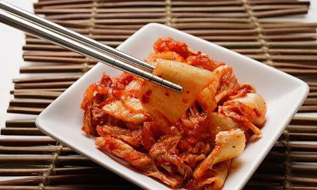 Kimchi is full of pro-biotic goodness