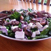 Recipe: Lamb, Feta, Pea and Mint Salad LambMintFetaSaladDinner