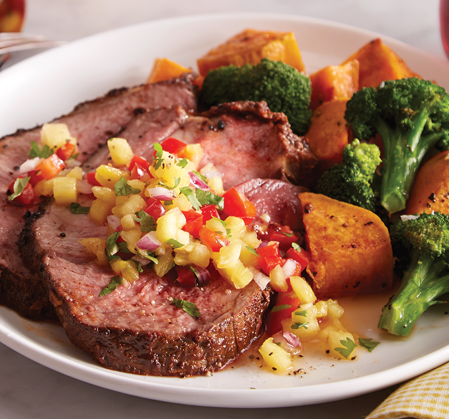 Recipe Lamb Steaks with Pineapple Salsa The Yarn