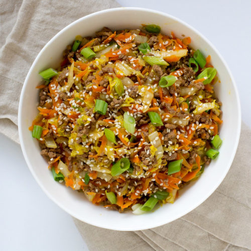 Beef Mince and Cabbage Stir Fry Beef Mince & Cabbage Stir Fry