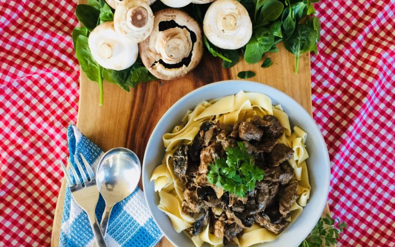 Slow Cooked Beef Stroganoff Slow Cooked Beef Stroganoff