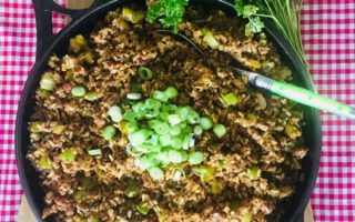 Cajun Rice with Pork Mince and Chicken Livers Cajun Rice with Pork Mince and Chicken Livers
