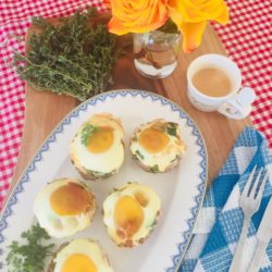Breakfast Pork Cups Pork Egg Cups