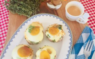 Breakfast Pork Cups Pork Egg Cups