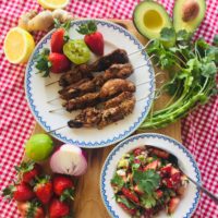 Spiced Chicken Kebabs Spiced Chicken Kebabs