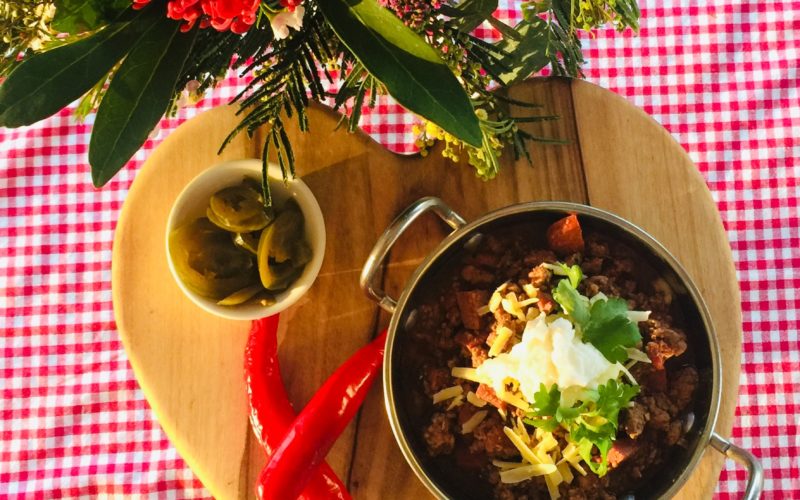 Spicy Chilli Con Carne in Slow Cooker Spicy Chilli Con Carne