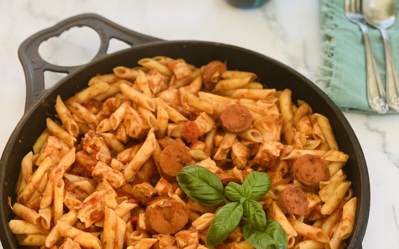 Chicken and Chorizo Pasta Chicken & Chorizo Pasta
