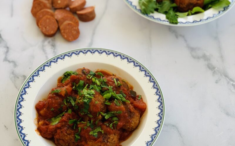 Pork and Chorizo Meatballs Pork Chorizo Meatballs